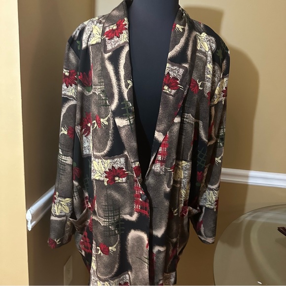 Vintage Kensington square blazer 4x - Picture 6 of 11